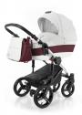 Maroon leatherette