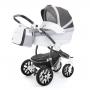 Коляска для новорожденных Esspero Grand Discovery (шасси Graphite White)