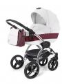 Maroon leatherette