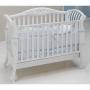 Кроватка Bambolina Divina Glamour Cristallo 125x65