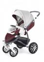 Maroon leatherette