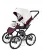Maroon leatherette