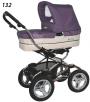 Детская коляска для новорожденных Bebecar Stylo AT Chrome Tendence