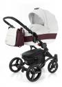Maroon leatherette
